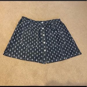Keds Pineapple Mini Skirt